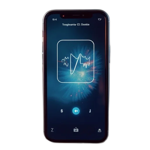 app, displayed, phone, which transparent PNG cut-out
