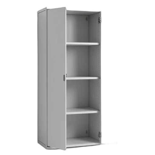 furniture, 3d render, steel, bookcase transparent PNG cut-out
