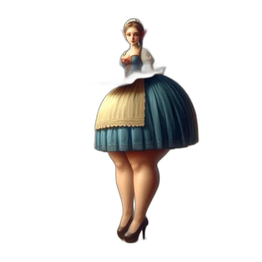dress, staff, robot, food transparent PNG cut-out