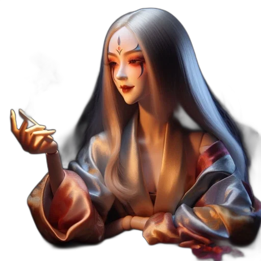 staff, face, mask, jewelry transparent PNG cut-out