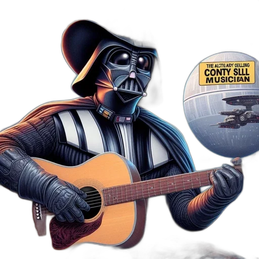 concept art, comic book art, darth, vader transparent PNG cut-out