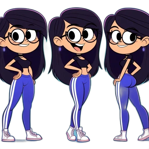 cartoon, concept art, 3d render, anime transparent PNG cut-out