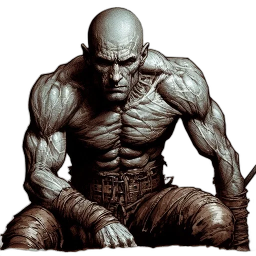 comic book art, concept art, photorealistic, fantasy art transparent PNG cut-out