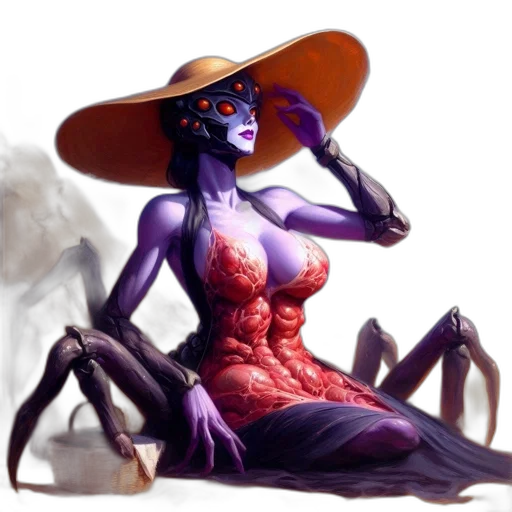 dress, creature, concept art, fantasy art transparent PNG cut-out