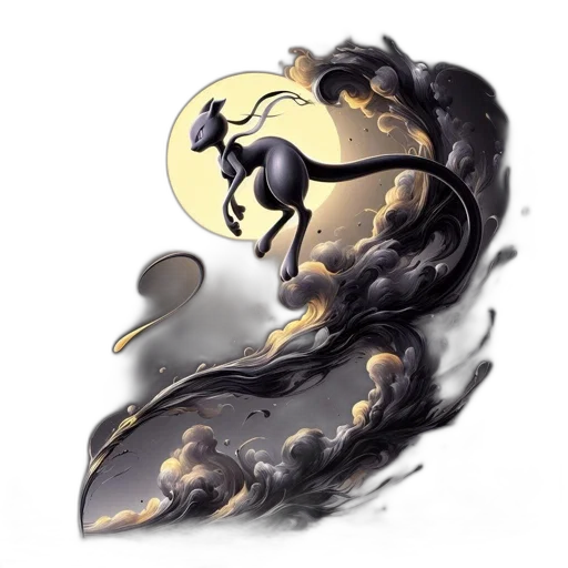 dragon, staff, fantasy art, concept art transparent PNG cut-out