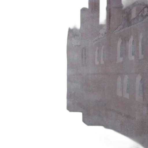 building, crown, face, robot transparent PNG cut-out