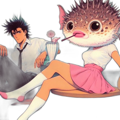 creature, animal, concept art, anime transparent PNG cut-out