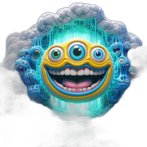 mask, face, robot, creature transparent PNG cut-out