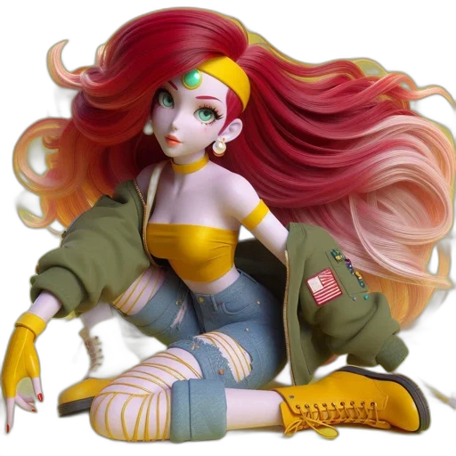 fantasy art, concept art, 3d render, comic book art transparent PNG cut-out