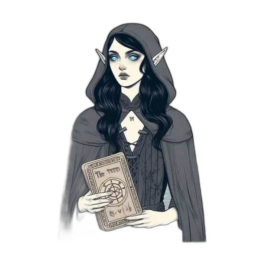 staff, fantasy art, concept art, comic book art transparent PNG cut-out