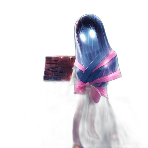 dress, mask, hair, robot transparent PNG cut-out