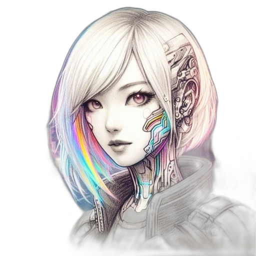 robot, face, mask, staff transparent PNG cut-out