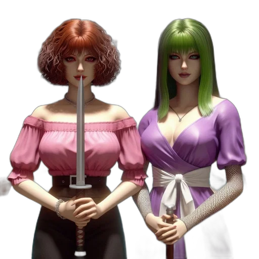 staff, concept art, fantasy art, 3d render transparent PNG cut-out