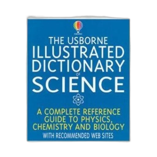 usborne, illustrated, dictionary, science transparent PNG cut-out