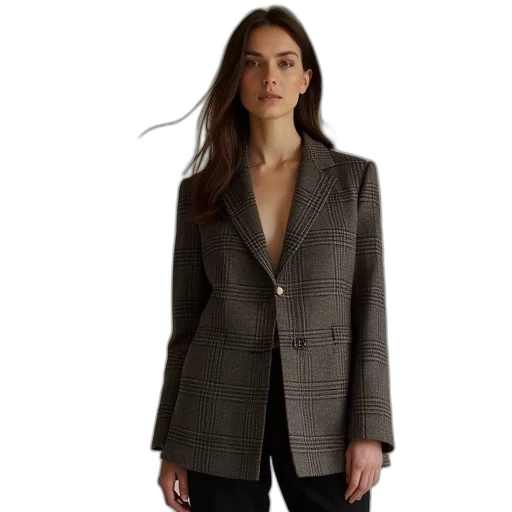jacket, earth tones, row, womens transparent PNG cut-out