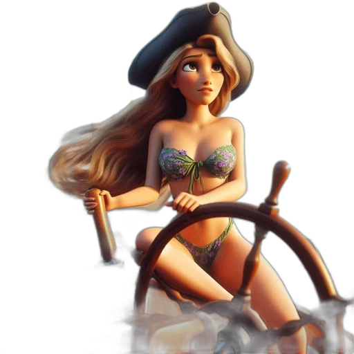 hat, 3d render, fantasy art, concept art transparent PNG cut-out