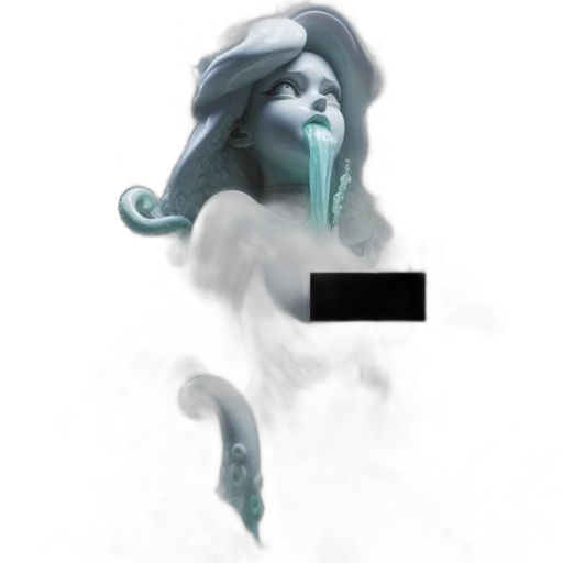 mask, creature, face, staff transparent PNG cut-out