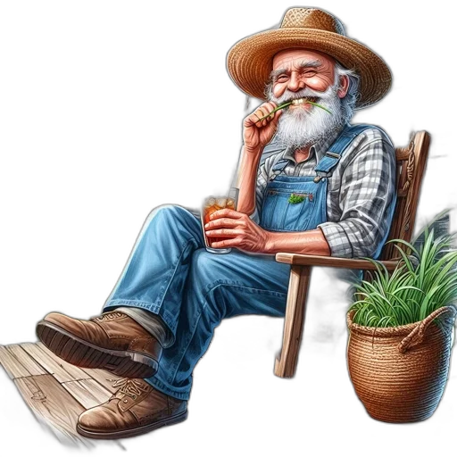 hat, photorealistic, concept art, oil painting transparent PNG cut-out