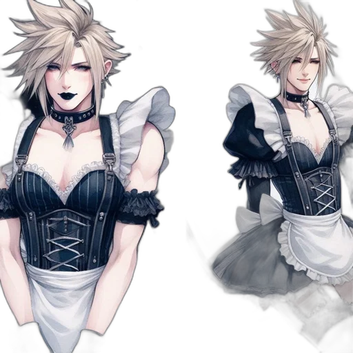 dress, concept art, fantasy art, pixel art transparent PNG cut-out