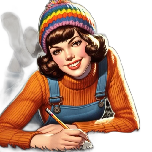 hat, staff, jewelry, jacket transparent PNG cut-out