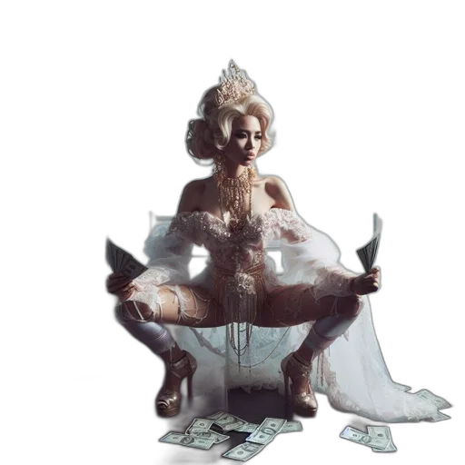 crown, creature, jewelry, mask transparent PNG cut-out