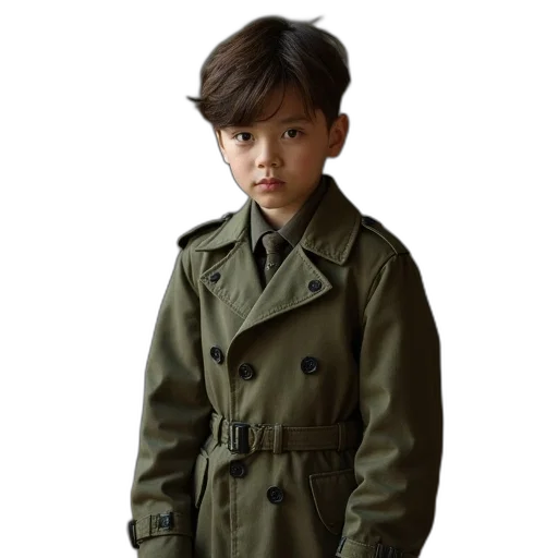 jacket, photorealistic, concept art, green transparent PNG cut-out