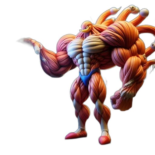 creature, hair, animal, weapon transparent PNG cut-out
