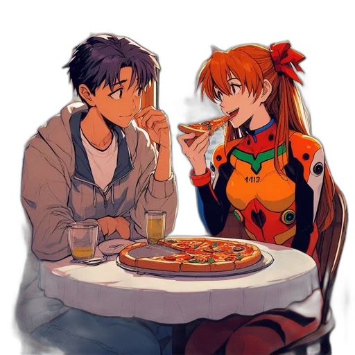 food, anime, concept art, pixel art transparent PNG cut-out