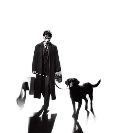 animal, staff, photorealistic, concept art transparent PNG cut-out
