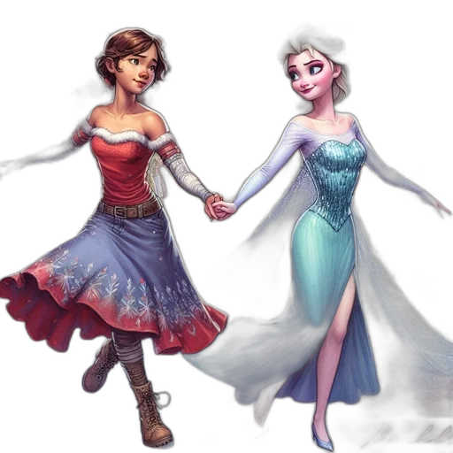 dress, concept art, fantasy art, 3d render transparent PNG cut-out