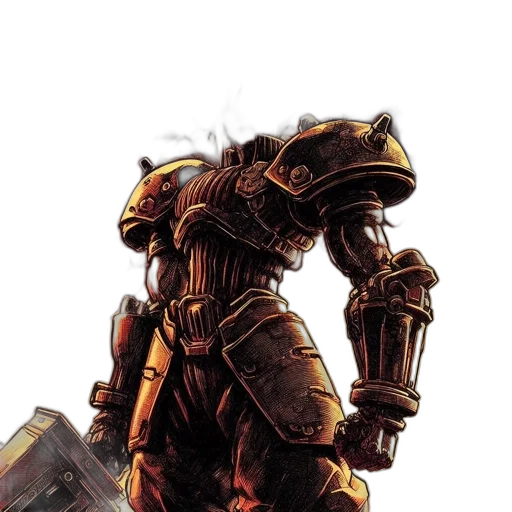 robot, weapon, concept art, comic book art transparent PNG cut-out