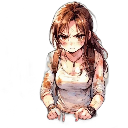 staff, face, weapon, dress transparent PNG cut-out