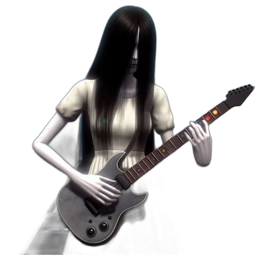 hair, staff, 3d render, concept art transparent PNG cut-out