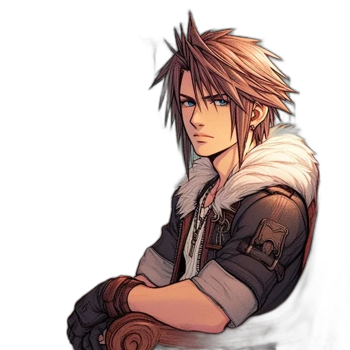 jacket, concept art, fantasy art, pixel art transparent PNG cut-out