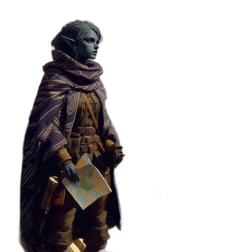 staff, mask, jacket, creature transparent PNG cut-out