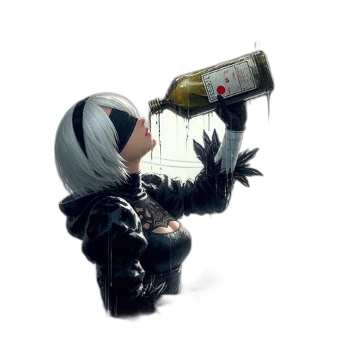 bottle, robot, weapon, food transparent PNG cut-out