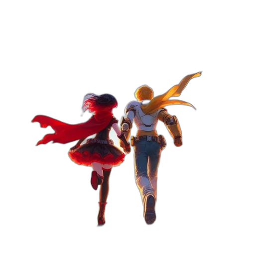 3d render, concept art, comic book art, fantasy art transparent PNG cut-out