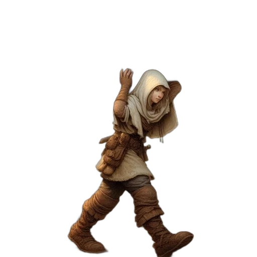 staff, mask, hat, jacket transparent PNG cut-out