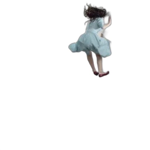 dress, hair, creature, shoes transparent PNG cut-out