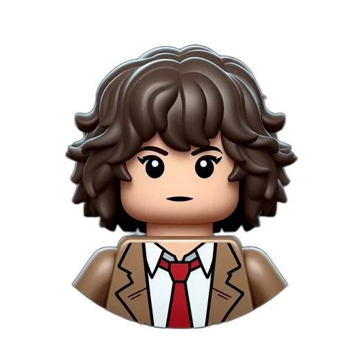 hair, pixel art, cartoon, comic book art transparent PNG cut-out