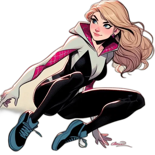jacket, comic book art, cartoon, concept art transparent PNG cut-out