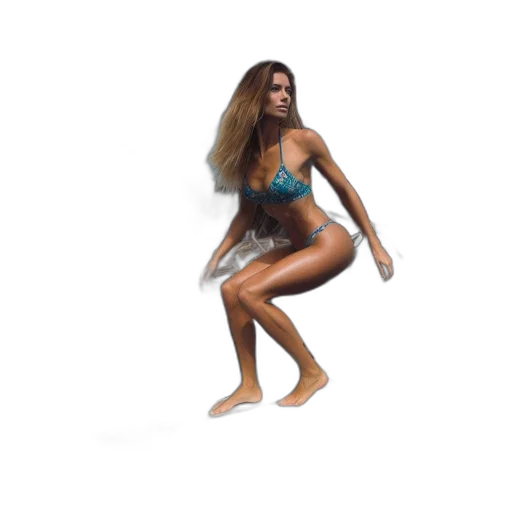 hair, dress, creature, concept art transparent PNG cut-out