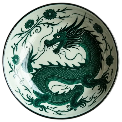 dragon, jewelry, photorealistic, 3d render transparent PNG cut-out