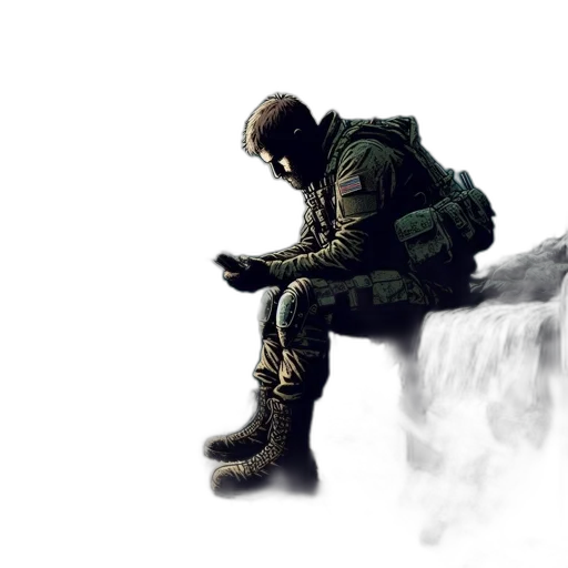 weapon, jacket, sword, concept art transparent PNG cut-out