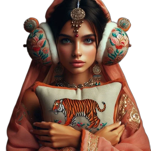 jewelry, face, mask, dress transparent PNG cut-out