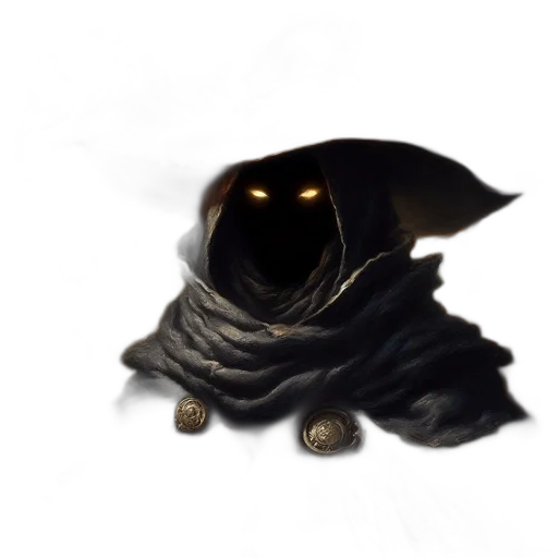 mask, staff, hat, creature transparent PNG cut-out