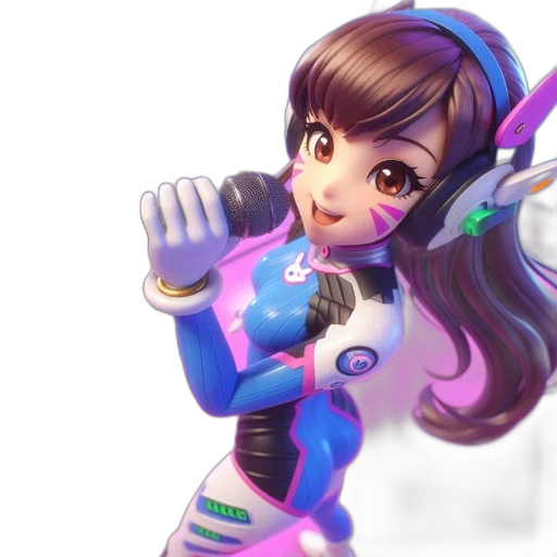 robot, staff, weapon, 3d render transparent PNG cut-out