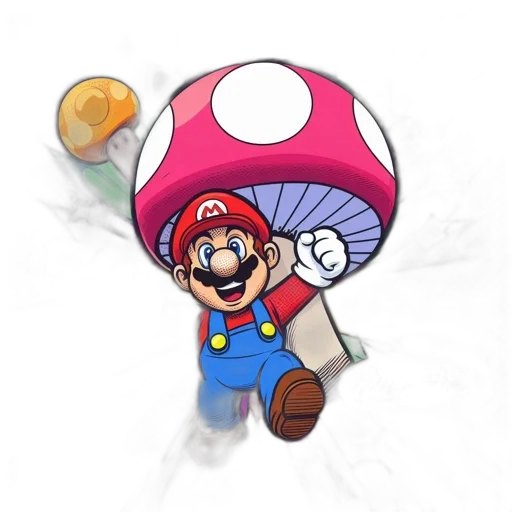 umbrella, hat, mask, staff transparent PNG cut-out