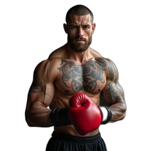 animal, weapon, photorealistic, muscular transparent PNG cut-out