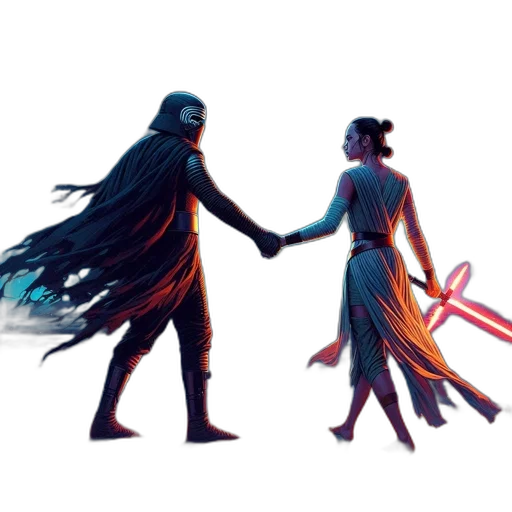 concept art, fantasy art, pixel art, comic book art transparent PNG cut-out